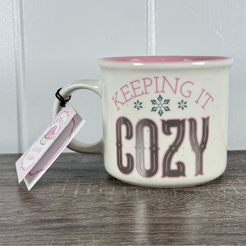 NEW Peppermint & Pine Keepin' It Cozy Christmas Mug